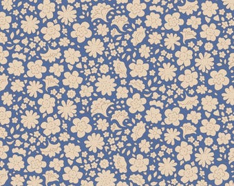 Tilda- Creating Memories- Carla TIL130134- Blue- Half Yard- June 2024