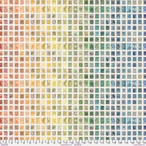 PRE-Order Tim Holtz- Eclectic Elements Palette- Multi Stamps PWTH321.MULTI- Half Yard- September 2025