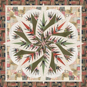 PRE-Order The Pineapple Quilt Kit featuring Eclectic Elements- Multi by Tim Holtz- September 2025