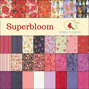 Superbloom by Robin Pickens- Fat Quarter Bundle- April 2025