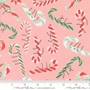 PRE-ORDEN Tiny Christmas de Lizzy House- Algodón de azúcar 37134 15- Half Yard- Junio 2025