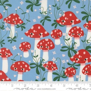 PRE-ORDEN Funny Valentine de Lizzy House- Sky 37141 25- Half Yard- Noviembre 2025