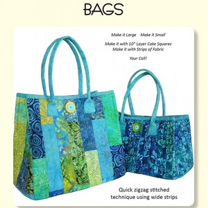 Aunties Two- Fuse and Fold Bag Pattern