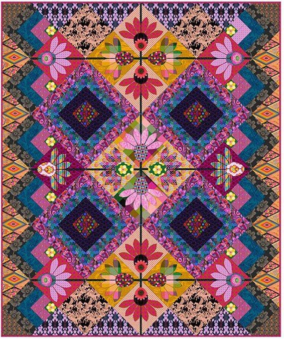 PRE ORDER Bespoke Quilt No. 1 Kit by Anna Maria Textiles PRE ORDER Bespoke Quilt No. 1 Kit by Anna Maria Textiles