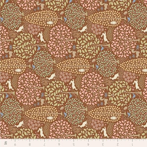 Tilda Sanctuary- Sanctuary TIL110567 Caramel- Half Yard- October 2024