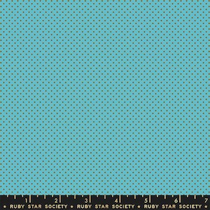 PRE-Order Catnap by Alexia Marcella Abegg- RS 4102 24- Turquoise- Half Yard- October 2025