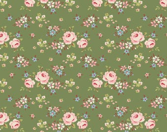 Tilda - Making Memories - Gracie TIL130151 - Grün - Half Yard - Juni 2024