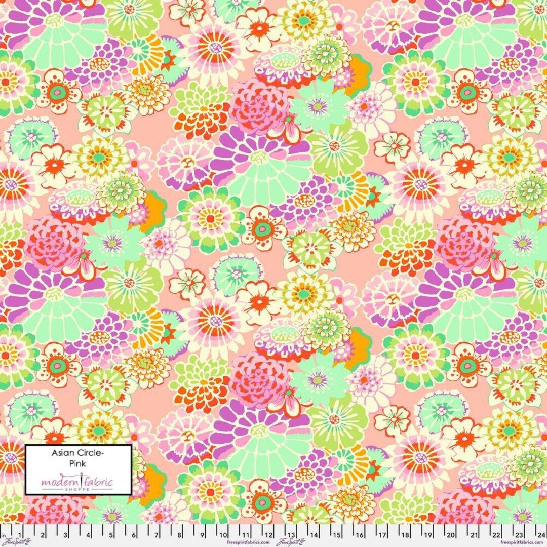 Pre-order Kaffe Fassett August 2023 Collective Asian Circles GP89.PINK ...