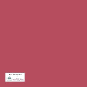 Tilda- Solid TIL120014-Country Red- Half Yard