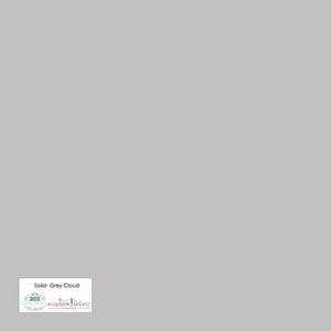 Tilda- Solid TIL120031- Solid Grey Cloud- Half Yard