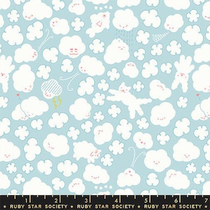 PRE-Order Float by Rashida Coleman Hale- Cloudy RS 1144 15 Lily Pad- Half Yard- January 2027