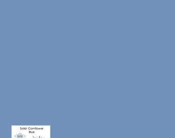 Tilda- Solid TIL120024-Cornflower Blue- Half Yard