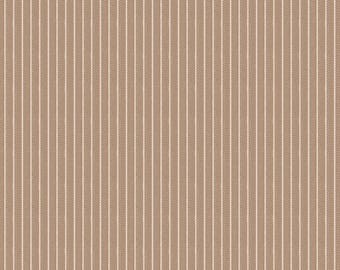 Tilda- Creating Memories- Stripe TIL160076- Toffee- Half Yard- June 2024