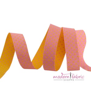 Dots Flare Reversible 5/8"-Tula Pink Streifen und Punkte - Meterware