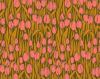 PRE-Order Anna Maria Textiles- Clean Cut- Audience AMT181-55V Toffee- Half Yard- September 2026