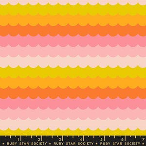 Poolside Too- Collaboration by Ruby Star Society- Umbrella Scallops RS 5199 11- Balmy- Half Yard- April 2026