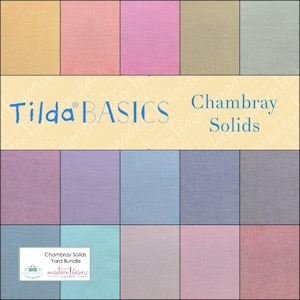 Chambray Basics by Tilda- Yard Bundle