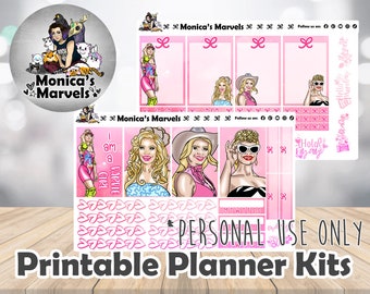 Plastic Life Planner Kit - Printable Classic Happy Planner