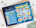 Gifts for Dad, Dads Scratch Card, Fathers Day, Novelty Scratch Card, Dads Birthday, Dad Christmas Gift, Birthday Gift for Dad, Surprise Gift product logo