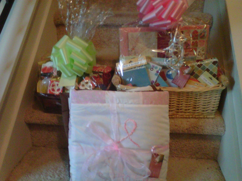 Scrapbooking Gift Basket Etsy