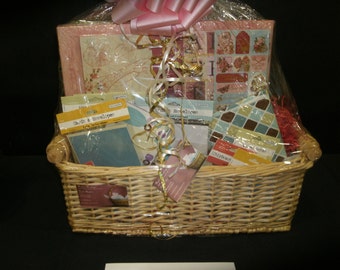 Scrapbooking Gift Basket