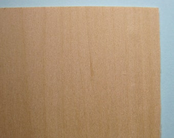 Basswood Craft Wood Sheet - 300 x 100 x 1.5mm - (11 13/16 x 4 x 1/16 inch)