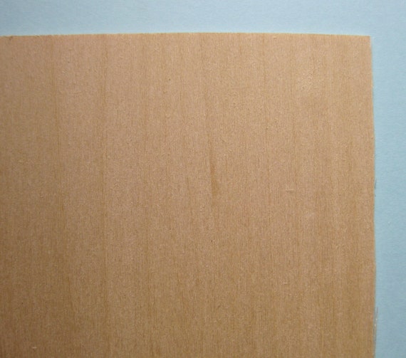 Basswood Craft Wood Sheet 300 X 100 X 3mm 11 13/16 X 4 X 1/8 Inch