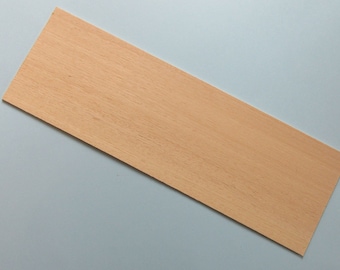 Obeche Craft Wood Sheet - 300 x 100 x 2.5mm - (11 13/16 x 4 x 3/32 inch)