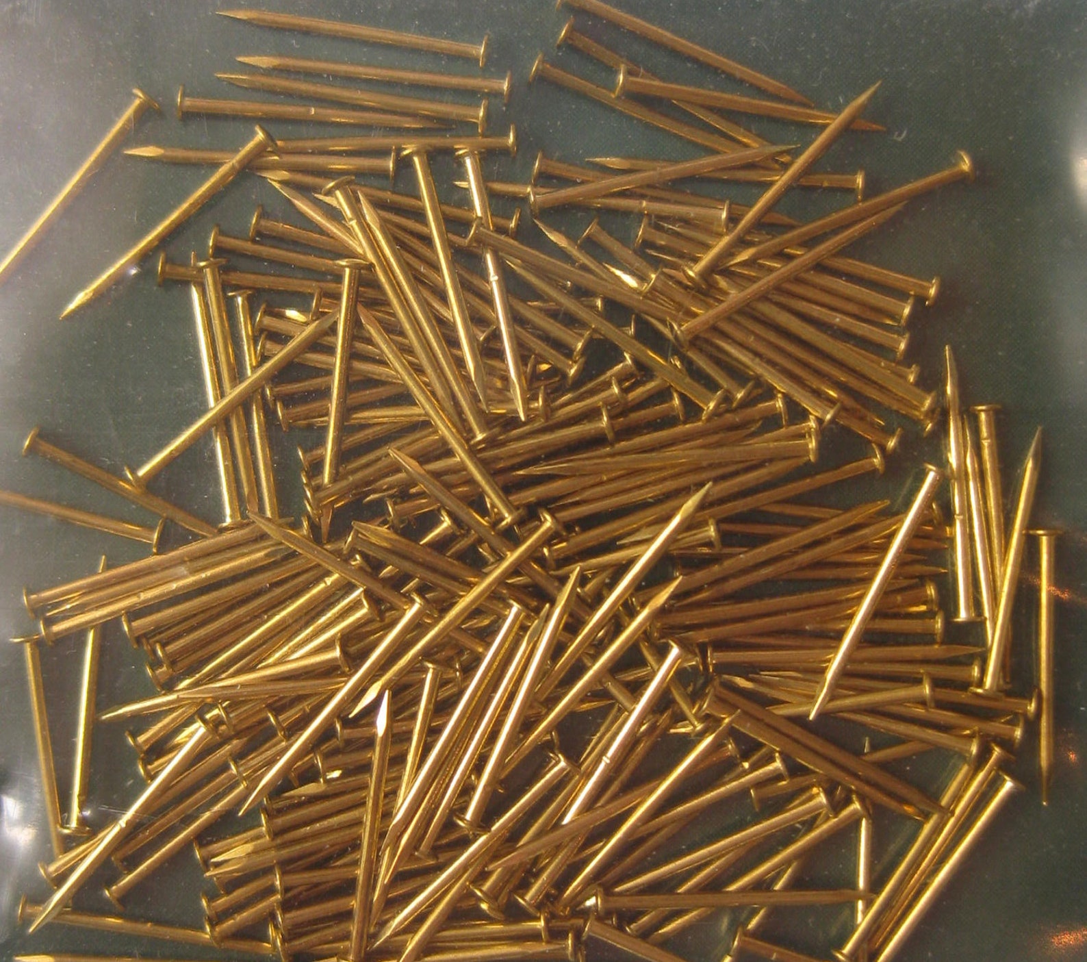10mm Brass Pins Pack of 200 31091 Etsy