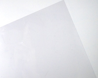 5 Sheets Green A4 Acetate Sheets Transparent Gel Clear OHP Craft Plastic Acetate Film