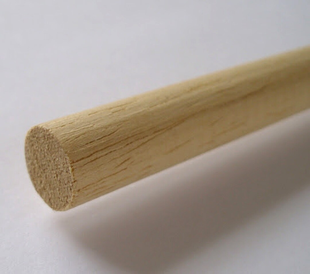 Balsa Craft Wood Dowel 19mm 3/4 Inch Etsy