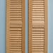 1/12th Scale Dolls' House Pair of Louvre Doors or Window Shutters