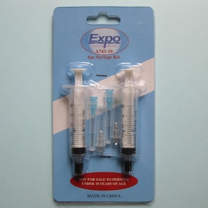 6 Piece Syringe Kit for Application of Adhesive (A74310)