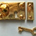 1/12th Scale Dolls' House Brass Lock & Key