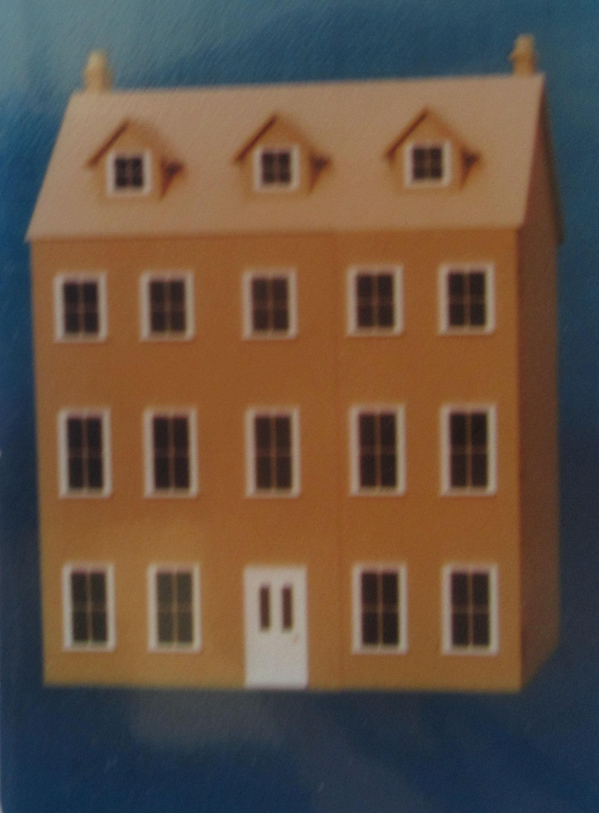 1/12スケール ドールハウス設計図 - ビクトリア様式の邸宅 (DIY817