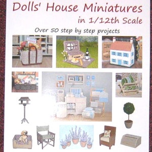 Making Dolls House Miniatures in 1/12th Scale by Julie Warren - Paperback