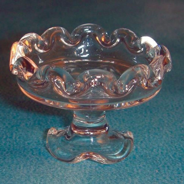 1/12e schaal poppenhuis miniatuur - glazen taartstandaard (D1177)