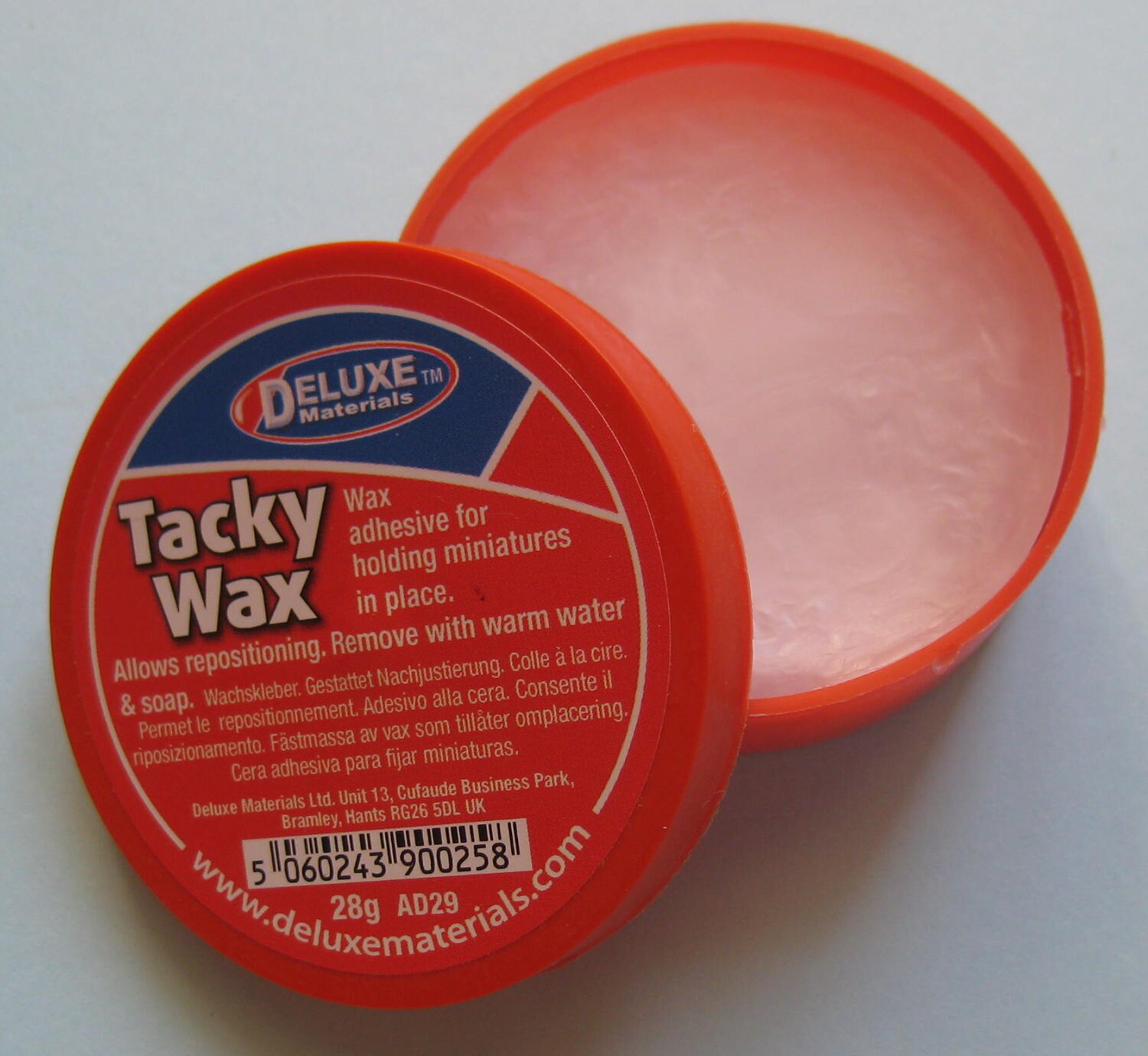 Tacky Wax Ca.100 gram – Gekleurd Glas