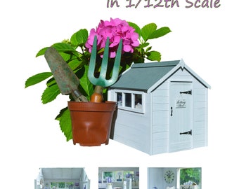 Build a Garden Shed in 1/12th Scale by Julie Warren - Paperback