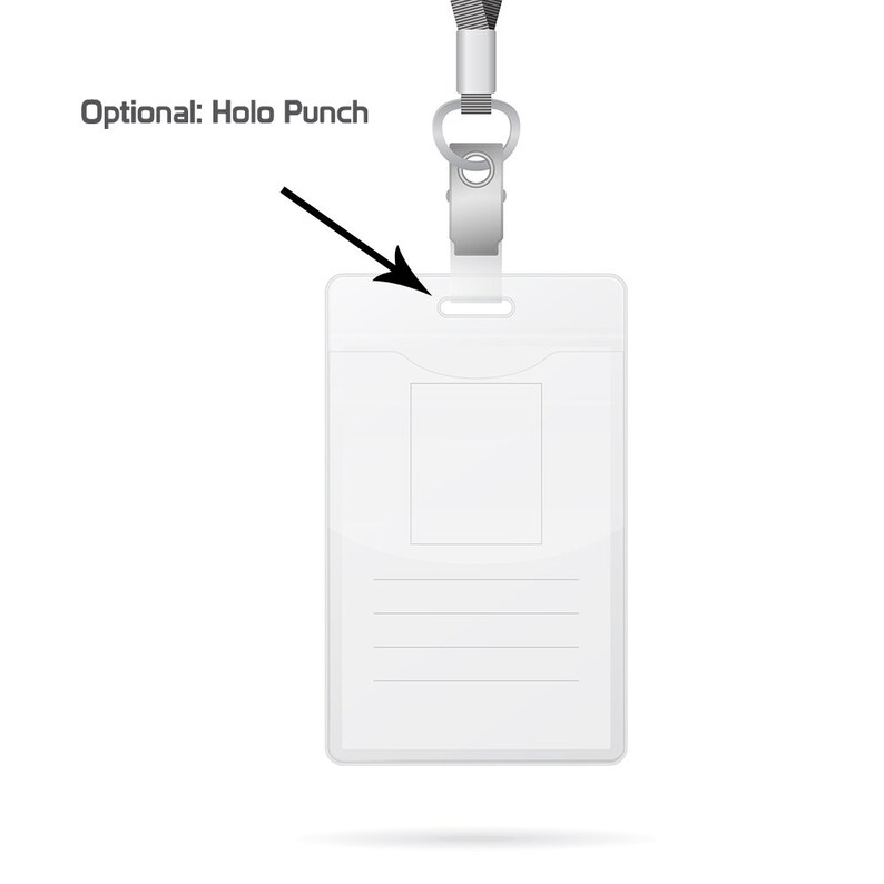 Custom Employee ID Card Etsy