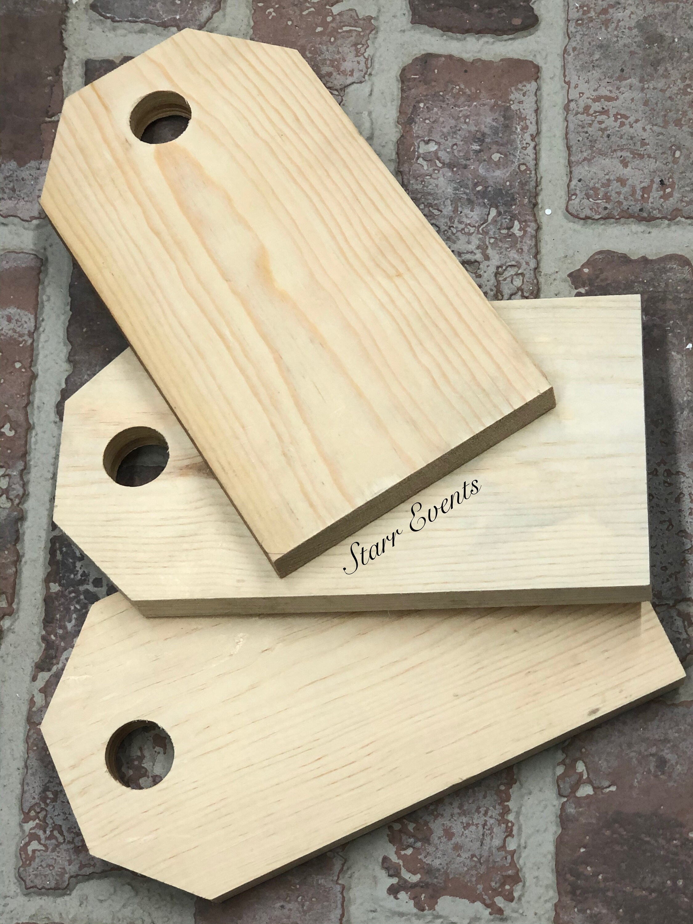 Wood Blank Tags. Unpainted Wood Tags. Unfinished Wooden Tags. Etsy