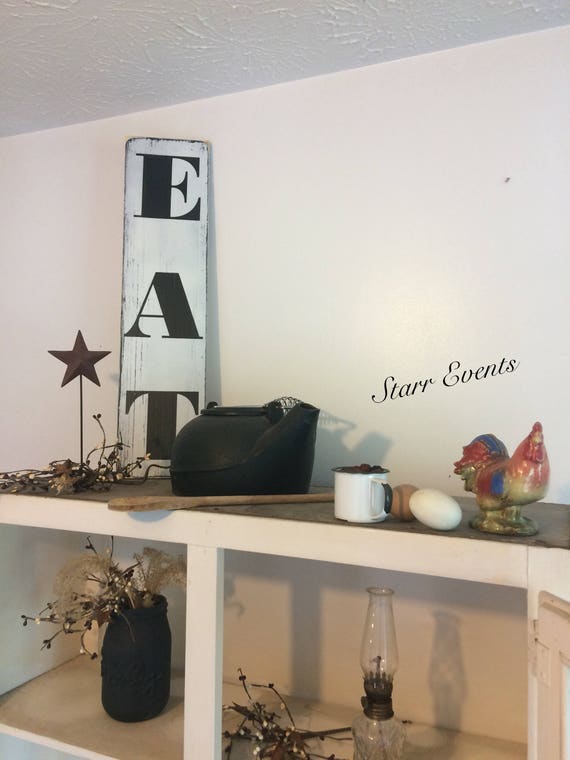 Eat Sign Kitchen Signs Kitchen Decor Farm Signs Farm Etsy