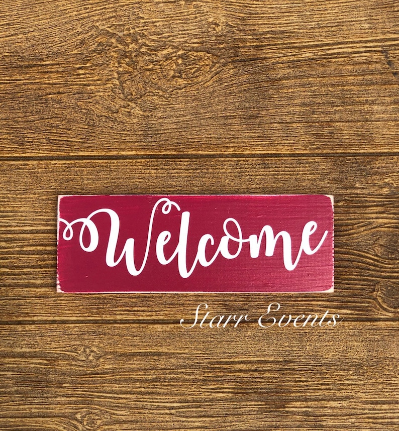 Welcome Sign 10