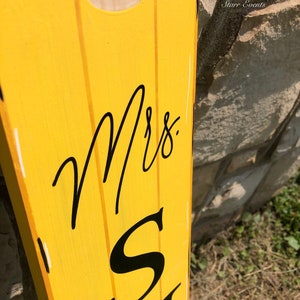 Personalized Teacher Signs. Vertical Pencil Sign. Back to School Gifts ...