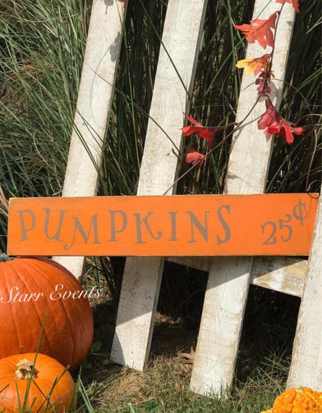 Fall Decor. Rustic Fall Signs. Pumpkins Sign. Great Fall Decorations ...