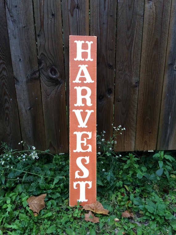 Fall decorations. Fall signs. Harvest sign. Fall decor. Fall porch signs. Fall wall art. Fall wall hangings. Thanksgiving decor 36" x 5.5"