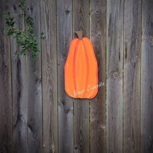 Large Wood pumpkins. Fall decor. Autumn decor. Fall door decor. Fall door hanger. Hand painted  Wooden pumpkins. Fall signs Fall decorations