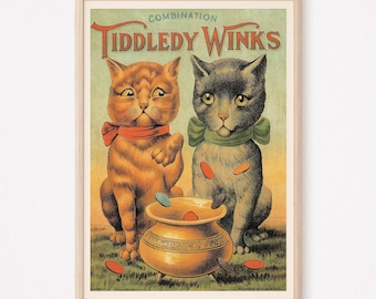 Vintage Cat Poster: Viking Helmet Brunhilde Print (1936) - Etsy Canada