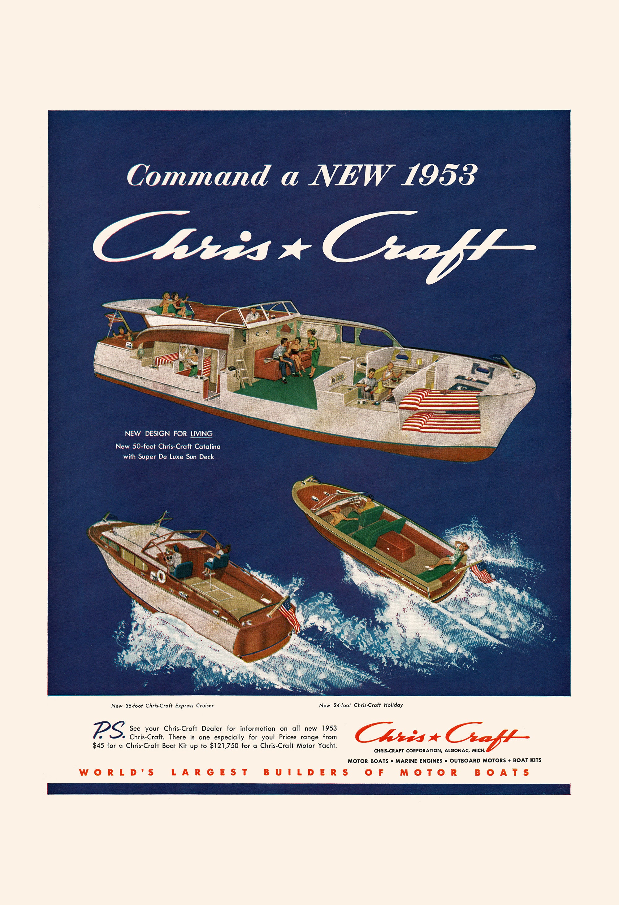 Vintage Chris Craft Area Rugs by Retro Boater Vintage Chris Craft Area Rugs by Retro Boater