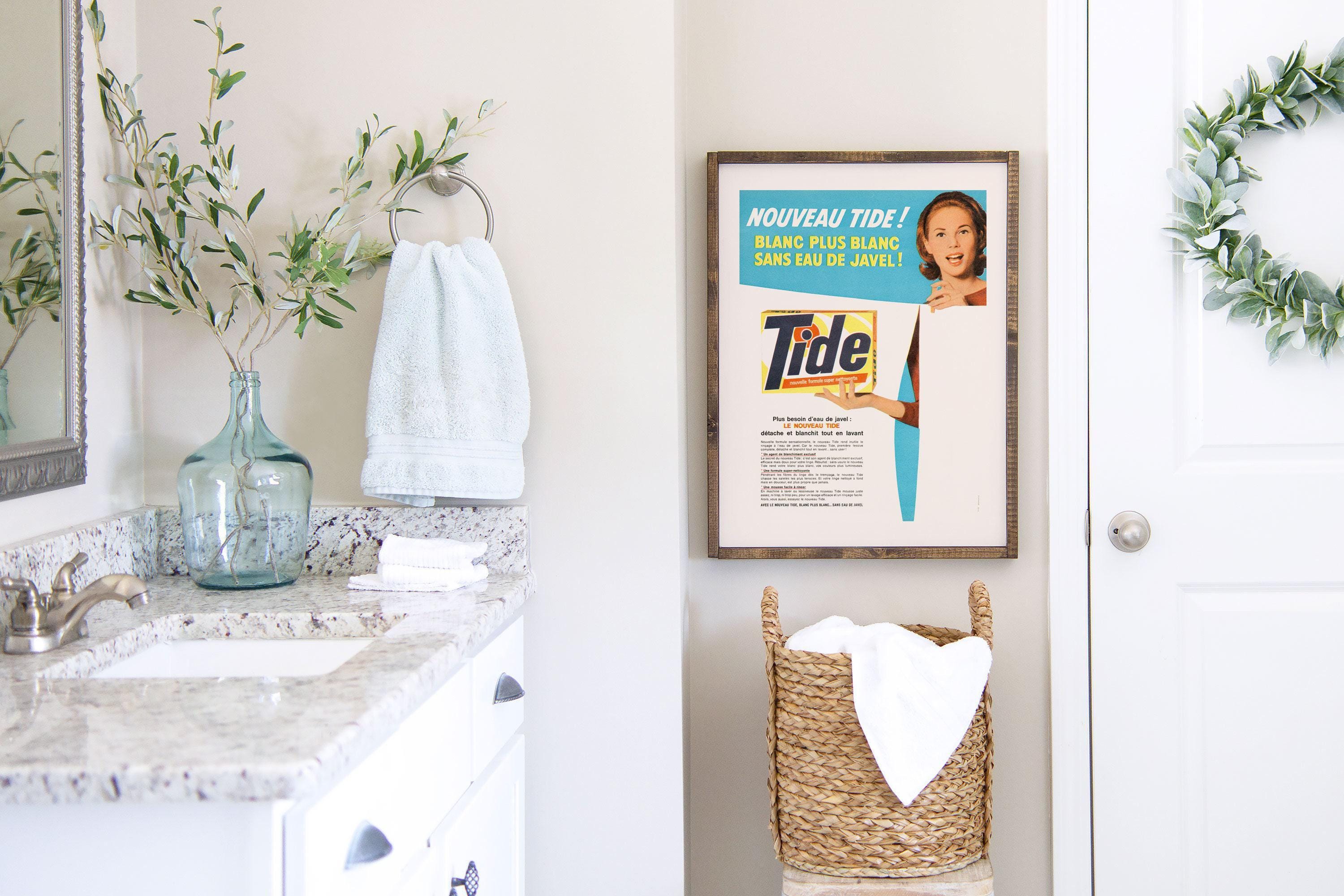 LAUNDRY DETERGENT POSTER,, Laundry Room Poster, Mid Century Poster ...